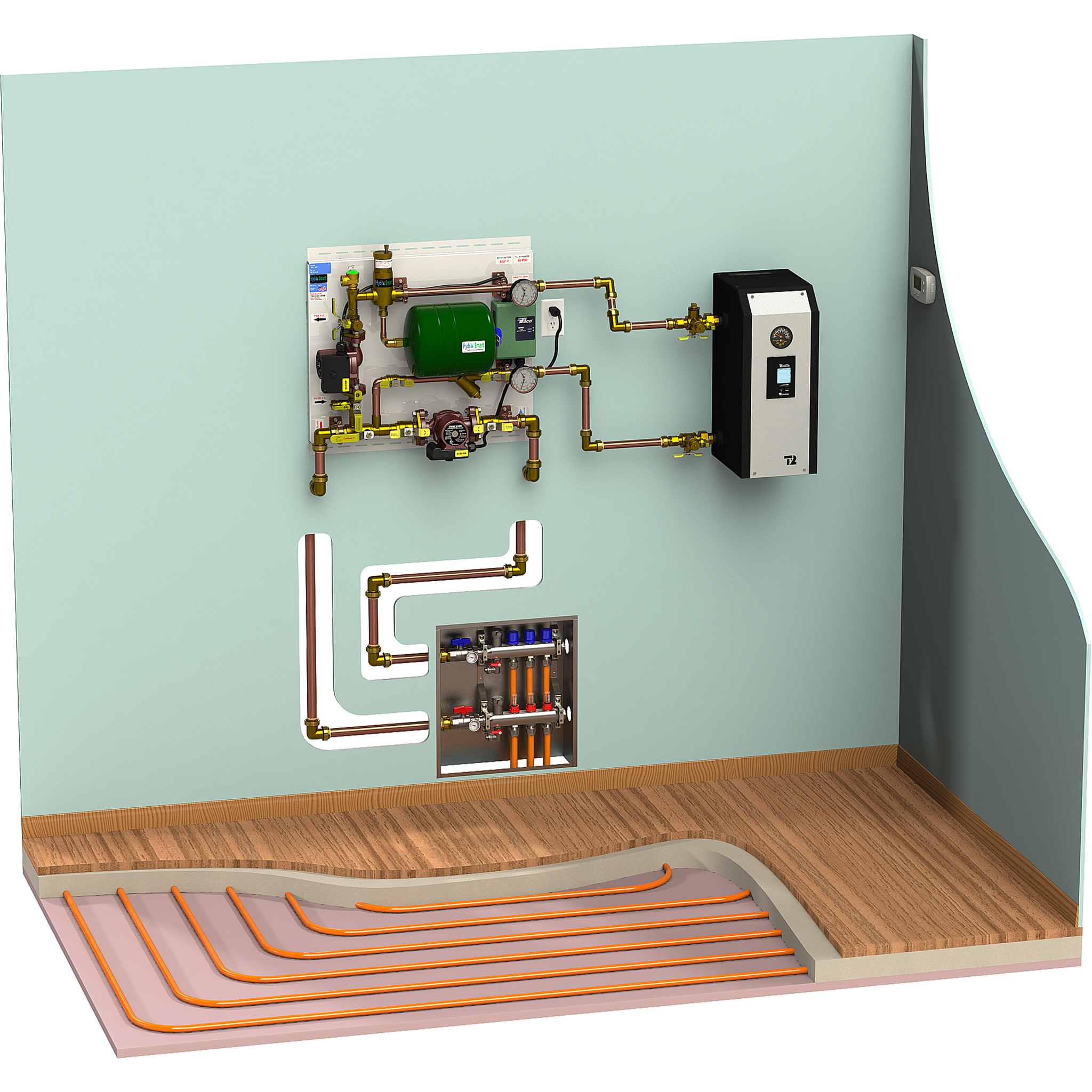 HSPS120HT - One Zone Master Panel