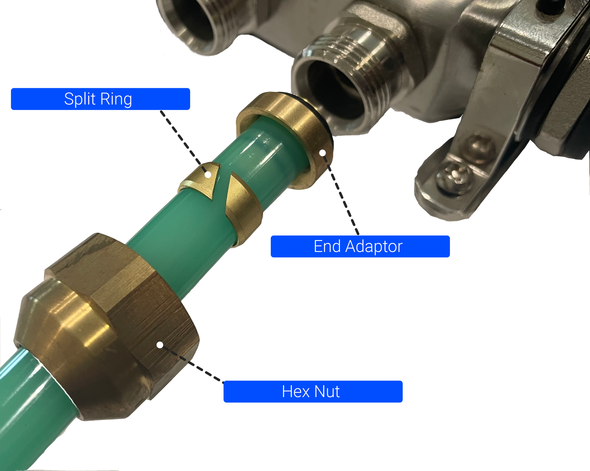 10 Position Manifold Assembly w/ 1/2