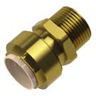 1" MPT Male Push Fitting Adaptor