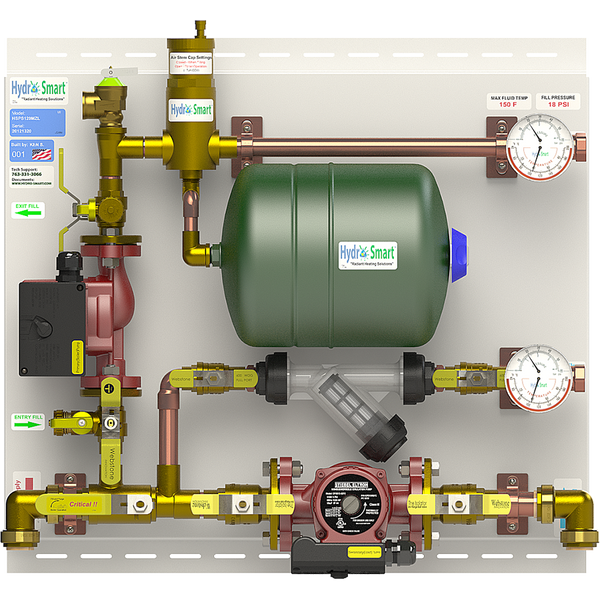 HSPS120MZL - Zone by Valve Master Panel