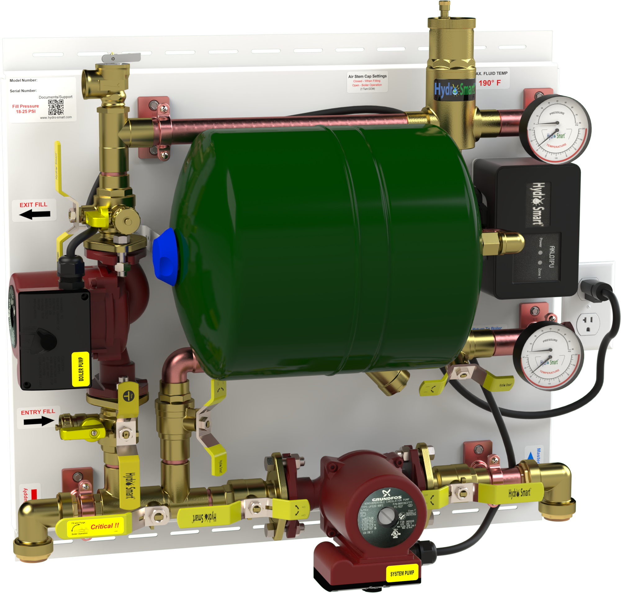 HSPS190HT - One Zone Master Panel – Hydro-Smart