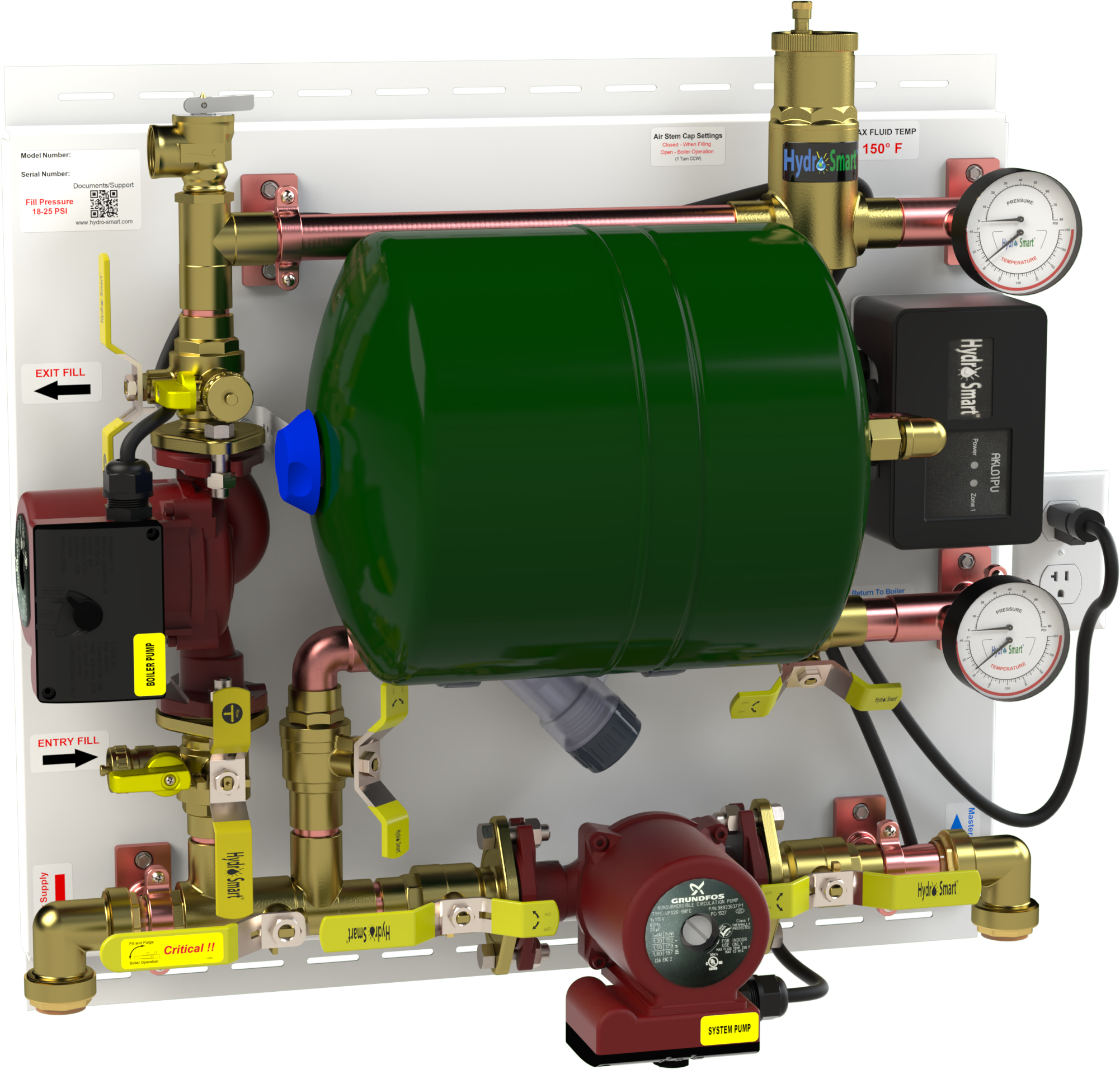 HSPS190LT - One Zone Master Panel – Hydro-Smart