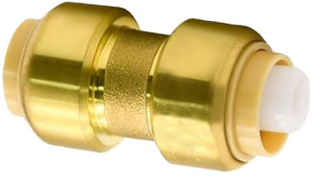 3/4" Push x 1/2" Push Fitting Coupler
