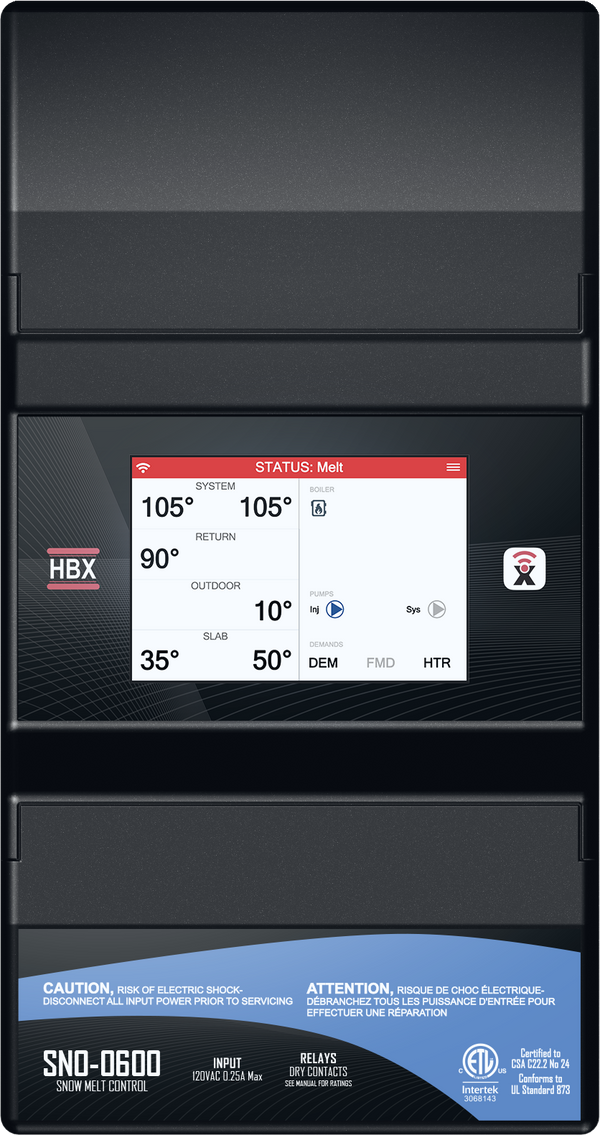 SNO-0600 Stand-Alone WiFi Snow Melt Control