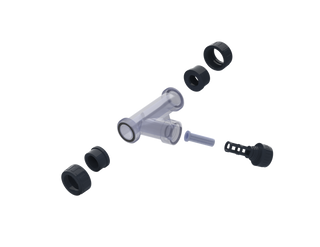 1257007 3/4" Socket/Threaded Clear Y Strainer