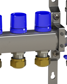7 Position Manifold Assembly w/ 1/2" Fittings