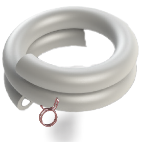 24" Condesation Drain Tube Kit