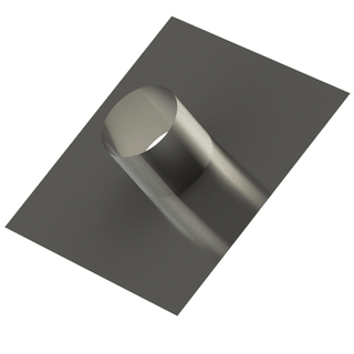 4" Chimney Flashing - Flat Roof